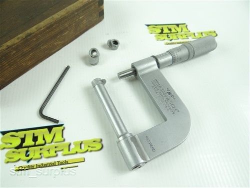 IMP INNER GROOVE MICROMETER .001&#034; GRADS W/ CASE &amp; INTERCHANGABLE TIPS