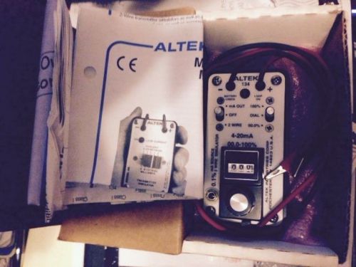 BRAND NEW Altek 134 Milliamp Calibrator 4-20mA 00.0-100%