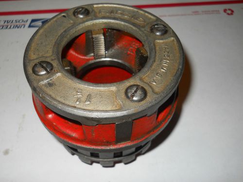 RIDGID 1- 1/2&#034;&#034; Pipe Thread Threading Die Head