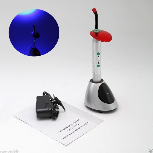 Dental wireless cordless led curing light lamp orthodontics d8 2000mw/cm2 new for sale