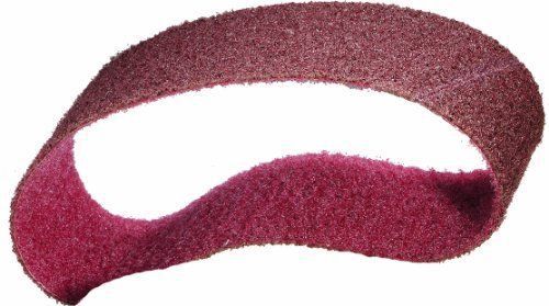 NEW United Abrasives/SAIT 77521 3/4 X 18 Non-Woven Belt  Maroon  10-Pack