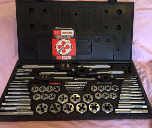 Craftsman Kromedge 59 Pc Mechanics Tap &amp; Die Ser No 9-52151