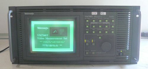 * Tektronix Tek VM700T Video Measurement Set Turbo *