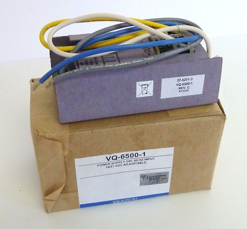 Johnson Controls VQ-6500-1 Power Supply