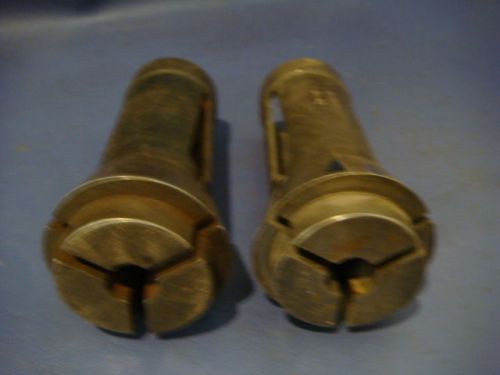 HARDINGE #22 ROUND COLLET SET, 2 PCS. -  7/16&#034;, 7/16&#034;  02021510