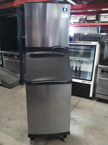 MANITOWOC SY0424A COMMERCIAL ICE MACHINE W\ B420 STORAGE BIN