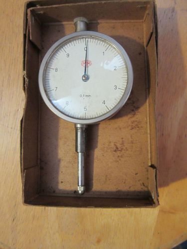 MIM Micro Italiana Milano 0.1 mm AIr Pressure Gauge, used