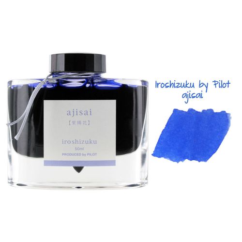 Pilot Iroshizuku Bottled Fountain Pen Ink, 50ml - Ajisai