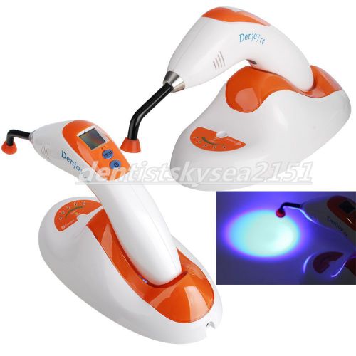 Dental Cordless LED Curing Light Lamp 2200MW Powerful Light Curing Unit Denjoy-6