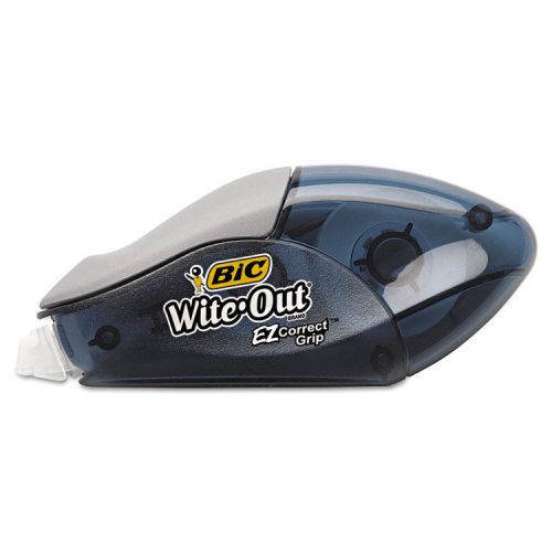 Wite-Out EZ Correct Grip Correction Tape, NonRefill, 1/6&#034;, 402&#034;, 2/Pk