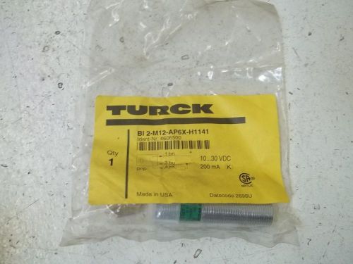 TURCK BI2-M12-AP6X-H1141 PROXIMITY SENSOR *NEW IN A BAG*