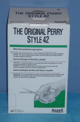 Ansell The Original Perry Style 42 Surgical Gloves Size 7 50 Pairs Ref.5711103