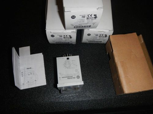 ALLEN BRADLEY 700HR52TU24 Timing Relay NIB &#034;NEW&#034;