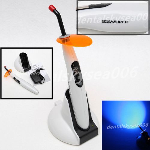 Wireless Dental LED Curing Light Lamp w/ Light Guide Tip Skysea Brand