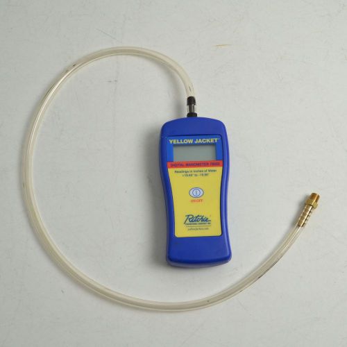 Ritchie Yellow Jacket 78050 - Digital Electronic Manometer