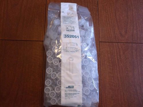 BD Falcon 352051  14ml Polystyrene Round Bottom Tube 17x100mm Sterile 125 pcs