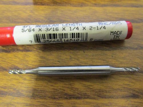 QUINCO HSS  5/64&#034; x 3/16&#034;  4 Flute D/E  End Mill