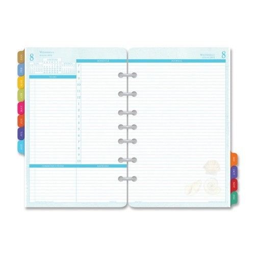 Day-Timer® Refill For Flavia Calendar, Jan-Dec, 2PPD, 5-1/2&#034;x8-1/2&#034;, 2013