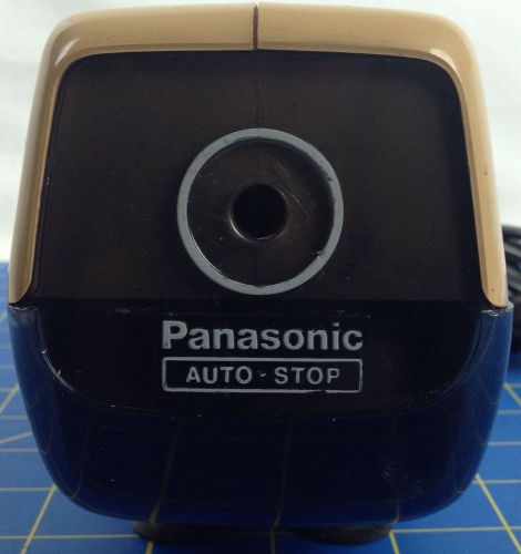 Vintage panasonic kp-88a electric auto-stop pencil sharpener for sale