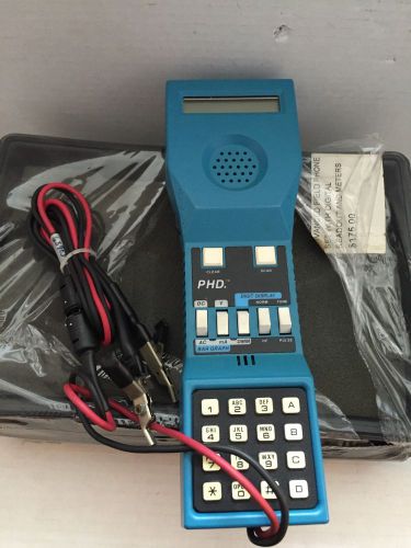 ZIAD PHD TELECOMMUNICATOR FIELD PHONE PORTABLE TESTER