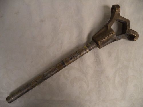 Vintage Elkhart Fire Hydrant Wrench Tool S454 Spanner Firefighter Firefighting