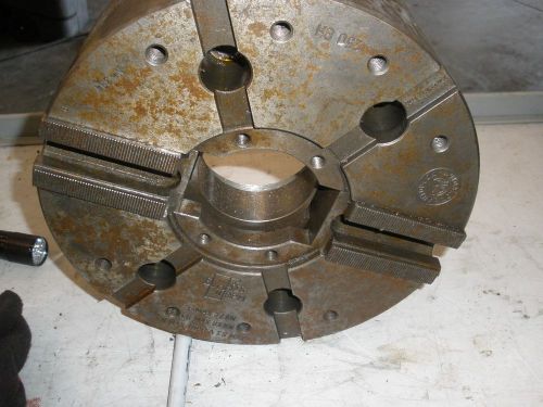 CNC Lathe AutoBlok 2 Jaw Hydraulic Chuck 10” Dia. x 2  3/4 ” ID A1-11” Mount