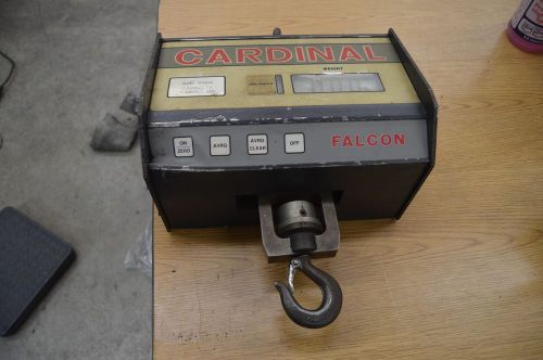 Cardinal Falcon CC2000 Digital Crane Scale, 2000lbx1lb, Reads 0.00 - Working