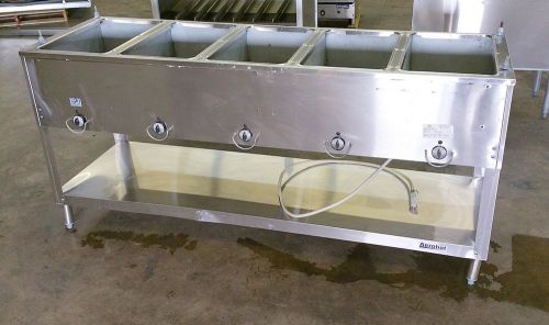 Duke e305 m aerohot 5 well electric steam table hot food bar for sale