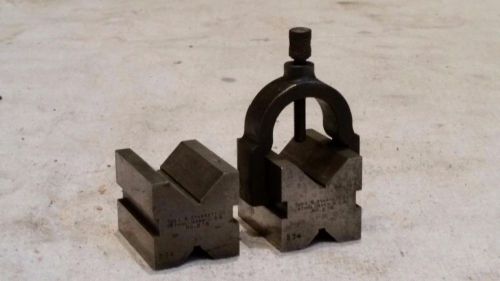 STARRETT NO. 278 Toolmakers  V-BLOCKS WITH CLAMP