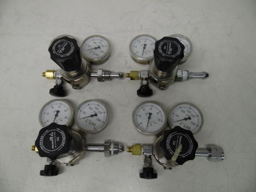 Lot of 4 Air Products E11-244B Gas Regulators 3000 PSI Max