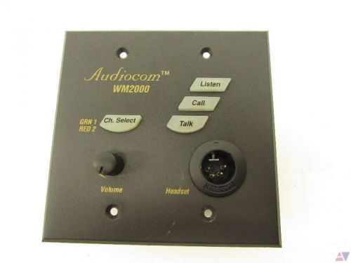 Audiocom wm2000 wall mount intercom station for sale