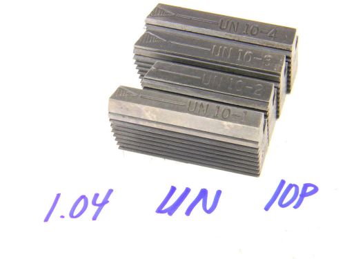 USED LANDIS HSS THREAD CHASERS 1.04&#034; x 10 Pitch x UN Form x Random Lengths