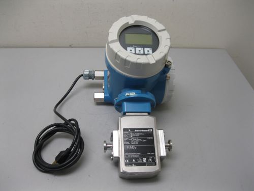 1/2&#034; Endress+Hauser 53H04-1F0B1RA0BAAA Promag 53 H Flowmeter A12 (1828)