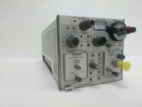 Tektronix 7S12 TDR/Sampler with S-4 Sampling Head &amp; S-51 Trigger Countdown Head