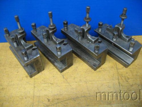 ~4~ MULTI FIX 40 POSITION QUICK CHANGE LATHE TOOL HOLDERS MFG GERMANY