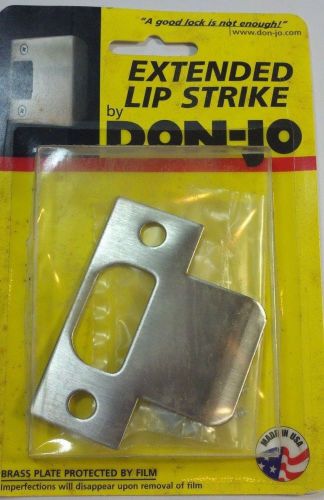 DON-JO MFG EXTENDED LIP STRIKE STAINLESS STEEL 2 3/4&#034; X 1 3/4&#034; ETS-175-630