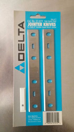 2 Pcs 6 inch Delta Bench Jointer Knives 37 072 R32