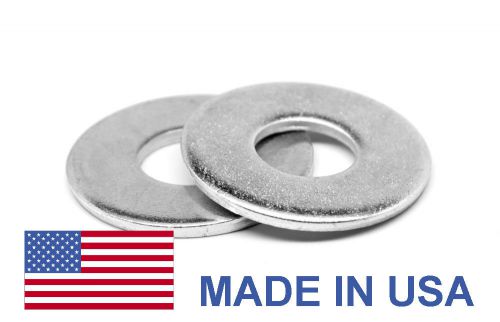 M5 Flat Washer Narrow Pattern Through Hardened - USA Zinc Plated Pk 5000