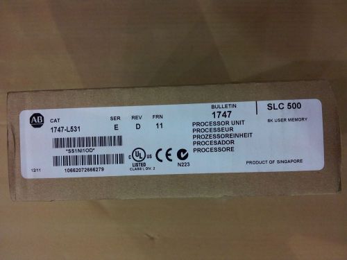 Allen-Bradley 1747-L531 SLC500 SLC5/03 Processor Module