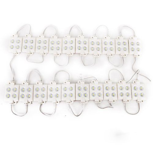 20pcs 5730 SMD 4-LED Module White Waterproof Modules DC 12V CT