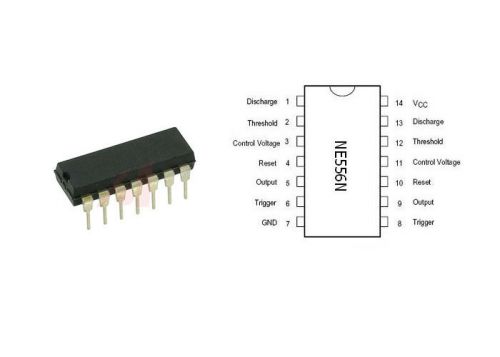 3PCS NE556N TRANSISTOR MOSFET