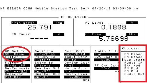 HP Agilent E8285A Upgrade - 400kHz to 1GHz, 1.7GHz to 2.0GHz, SSB &amp; AM