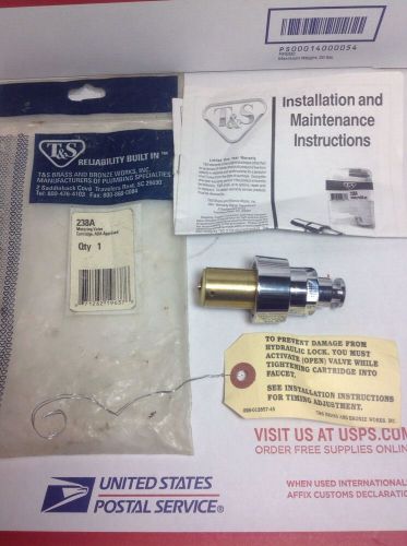 T&amp;S 238A Metering Valve  Ada Cartridge New In Pack