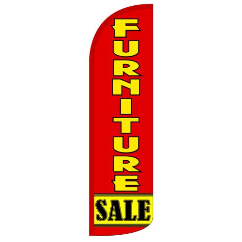 Furniture sale windless swooper flag jumbo full sleeve banner + pole made usa ry for sale