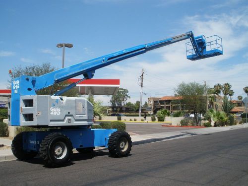 GENIE S-65 BOOM-MAN-AERIAL LIFT ARTICULATING JIB DEUTZ DIESEL