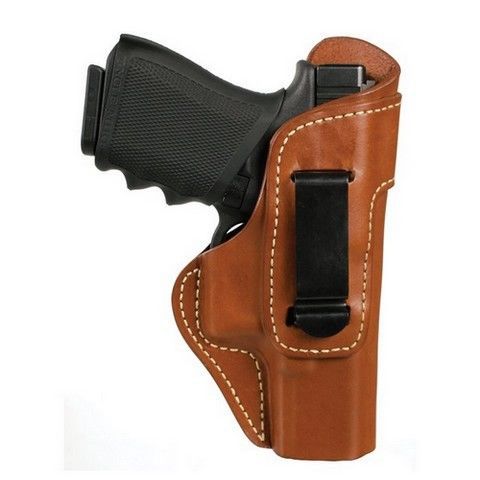 Blackhawk 421402BN-R Inside Pants Holster w/Clip Leather Brwn RH FIts 1911 Comm