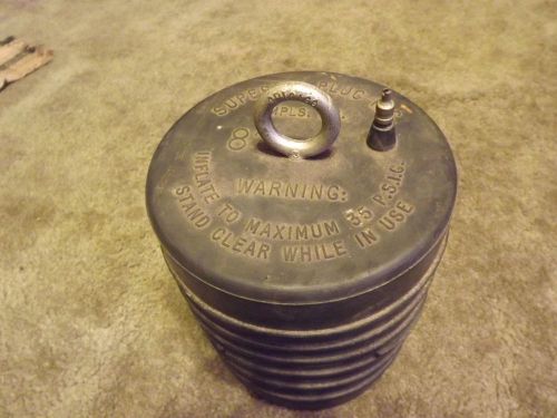 SUPERIOR PLUG INC pneumatic sewer pipe test ball plug 8&#034;   MAX 35 P.S.I.G.