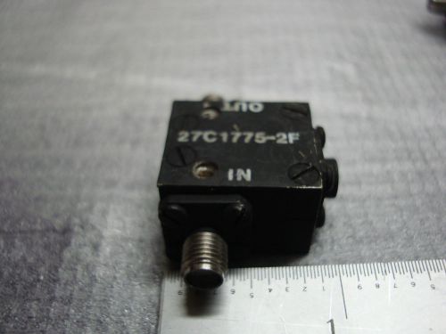 27C1775-2F ISOLATOR / CIRCULATOR SMA-FM ENDS