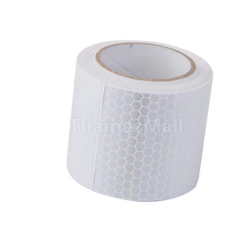 High Intensity Reflective Tape Self Adhesive Vinyl Safety White Film 5cm*3m