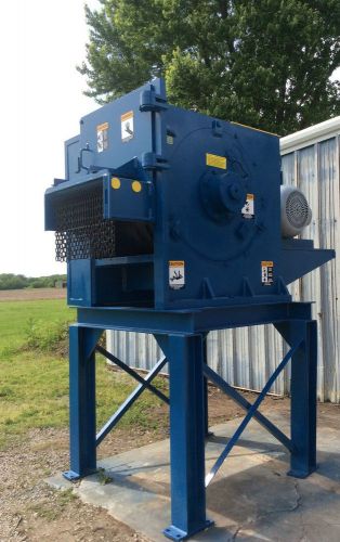 100 HP Wood Grinder Arasmith MFG. CO. ideal for making mulch 30&#034; x 18&#034; infeed